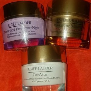 Estee Lauder face skin bundle 6 pieces + extras